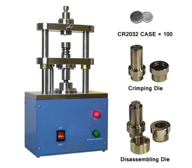 Selil pyès monnen Crimping ak demonte machin
