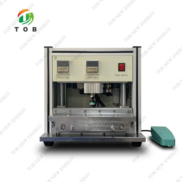 Polymère batri pliye machin